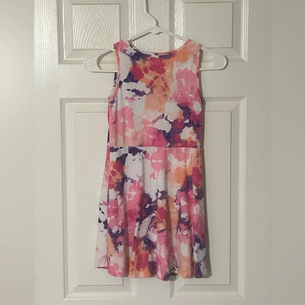 Place‎ Pink and Orange Sleeveless Sundress